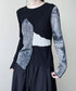 Boat-neck Blocking Top